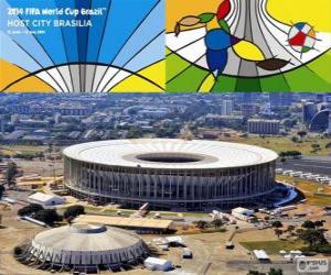 yapboz Estádio Nacional (70.807), Brasilia